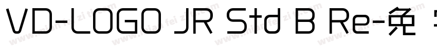 VD-LOGO JR Std B Re字体转换